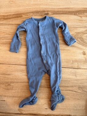 L'ovedbaby Blue Footed One-Piece Pajama